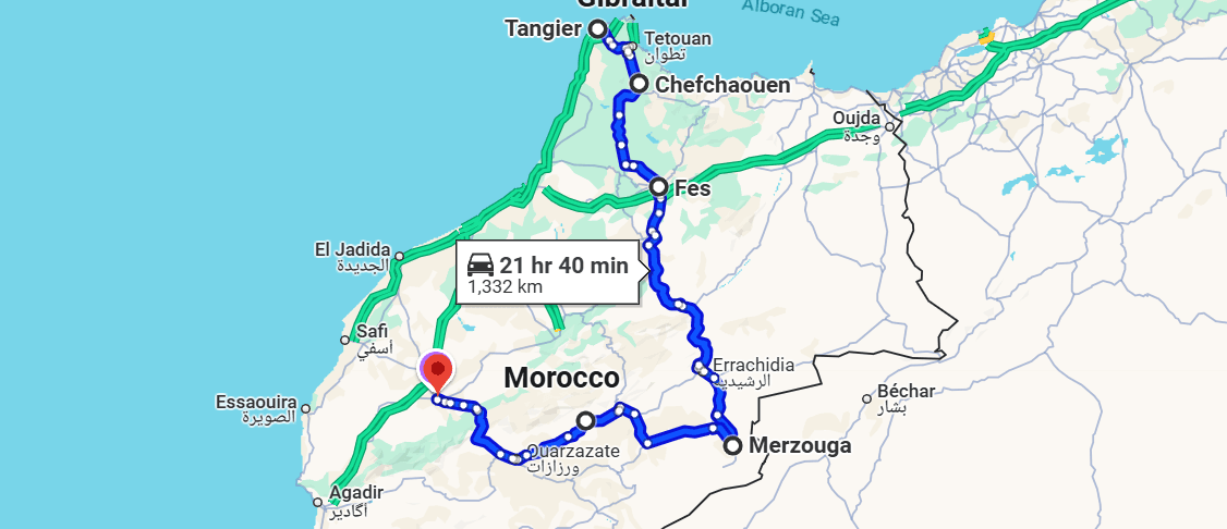 11 days tour from Tangier to Marrakech 11 days tour from Tangier to Marrakech