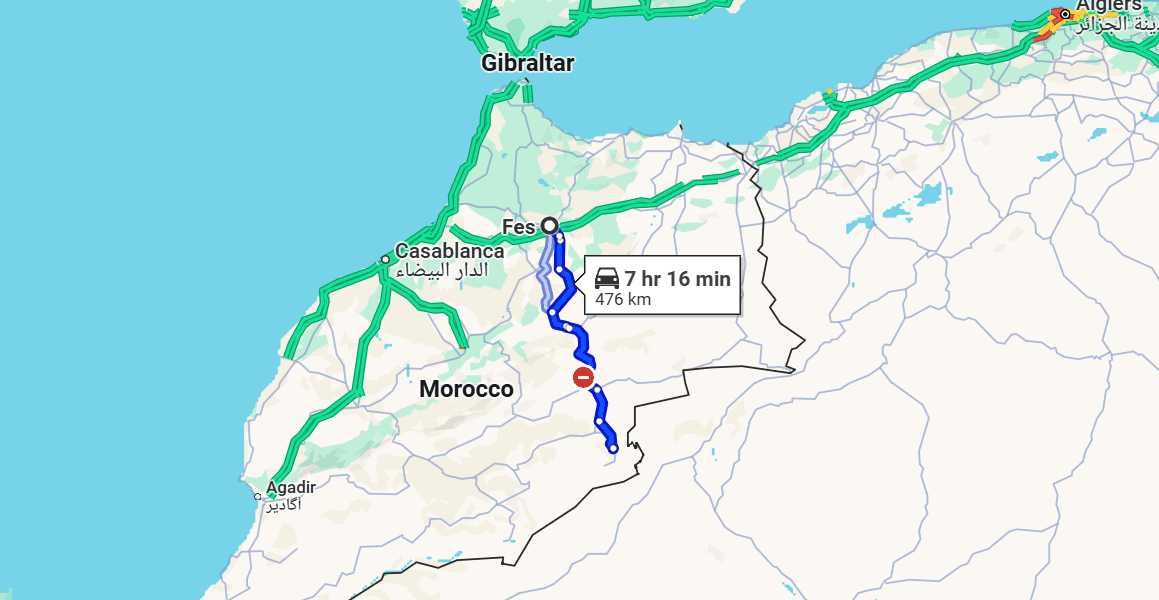 2 Days tour from Fes to Merzouga