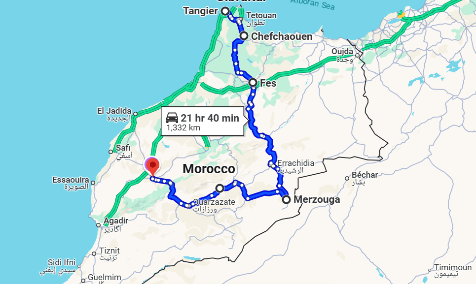 7 days from Tangier to the Imperial Cities 7 days from Tangier to the Imperial Cities
